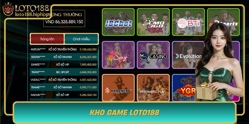 Kho Game Loto188 Xo So Casino Slot The Thao Ban Ca Hot