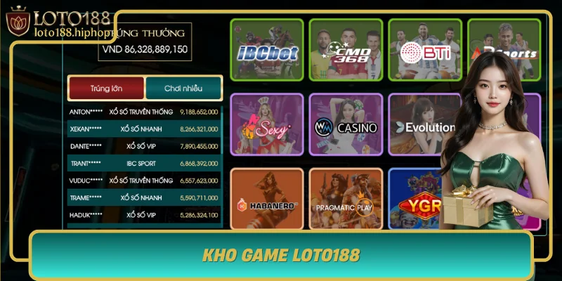 Kho Game Loto188 Xo So Casino Slot The Thao Ban Ca Hot
